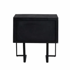 Made in Meubles Buffet haut en bois d'acacia et métal Pippa