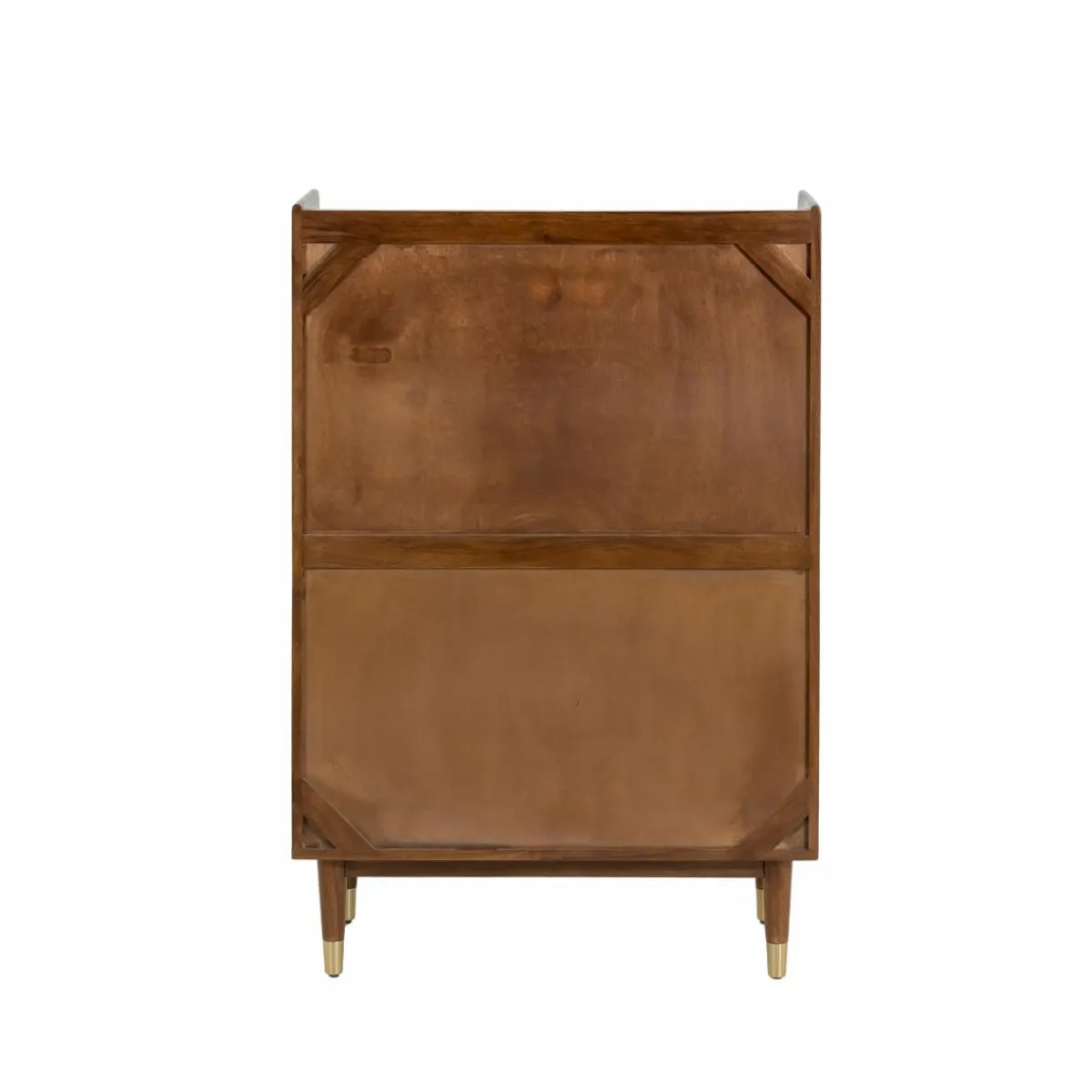 Made in Meubles Buffet haut en bois d'acacia Emiel