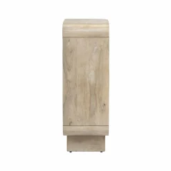 Made in Meubles Buffet haut en bois de manguier clair Yoni