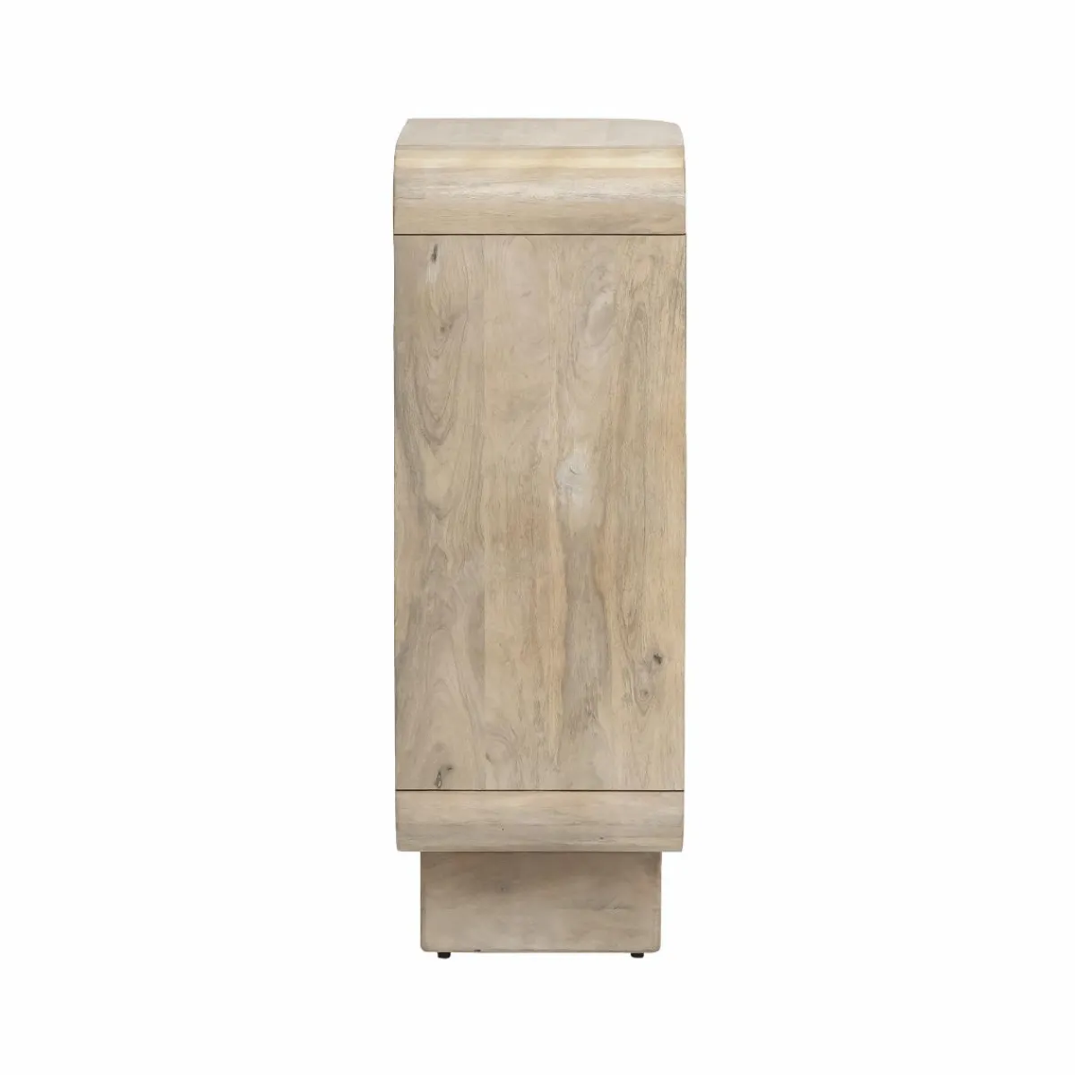 Made in Meubles Buffet haut en bois de manguier clair Yoni