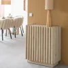 Made in Meubles Buffet haut en bois de manguier Avery