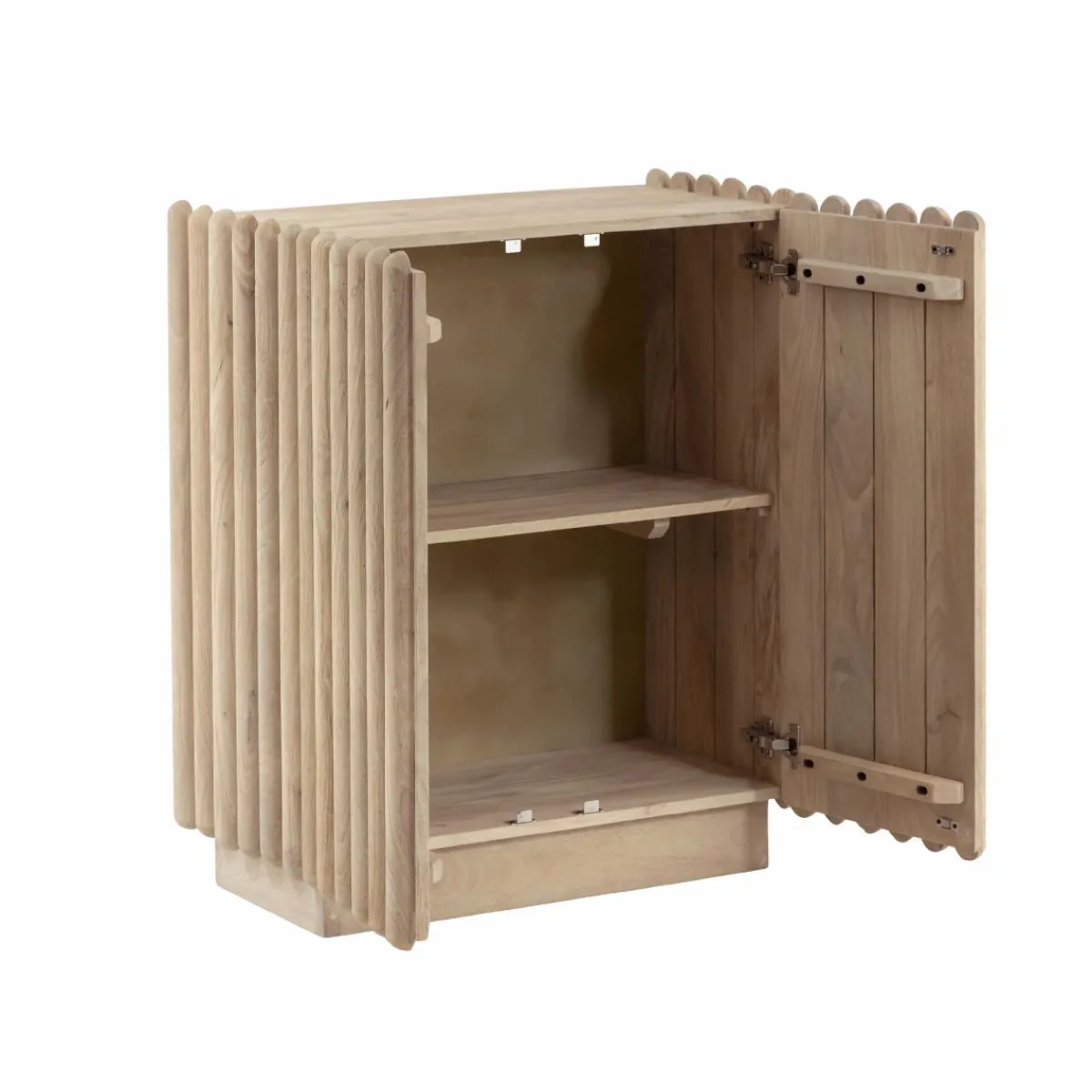 Made in Meubles Buffet haut en bois de manguier Avery