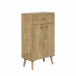 Made in Meubles Buffet haut en bois de manguier Aven