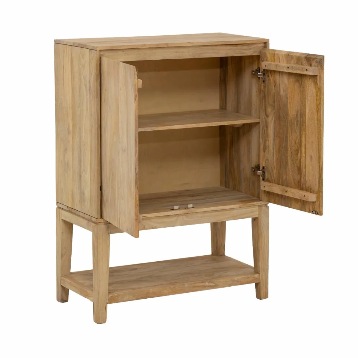 Made in Meubles Buffet haut en bois de manguier Ode