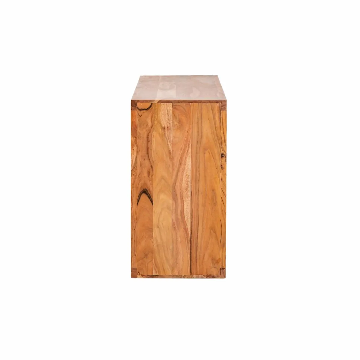 Made in Meubles Buffet rétractable en bois d'acacia Emilio