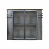Made in Meubles Buffet vitrine en métal Locker