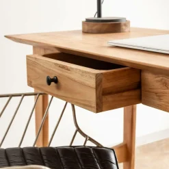 Made in Meubles Bureau en bois d'acacia Eliott