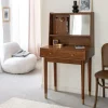 Made in Meubles Bureau en bois d'acacia et métal Emiel