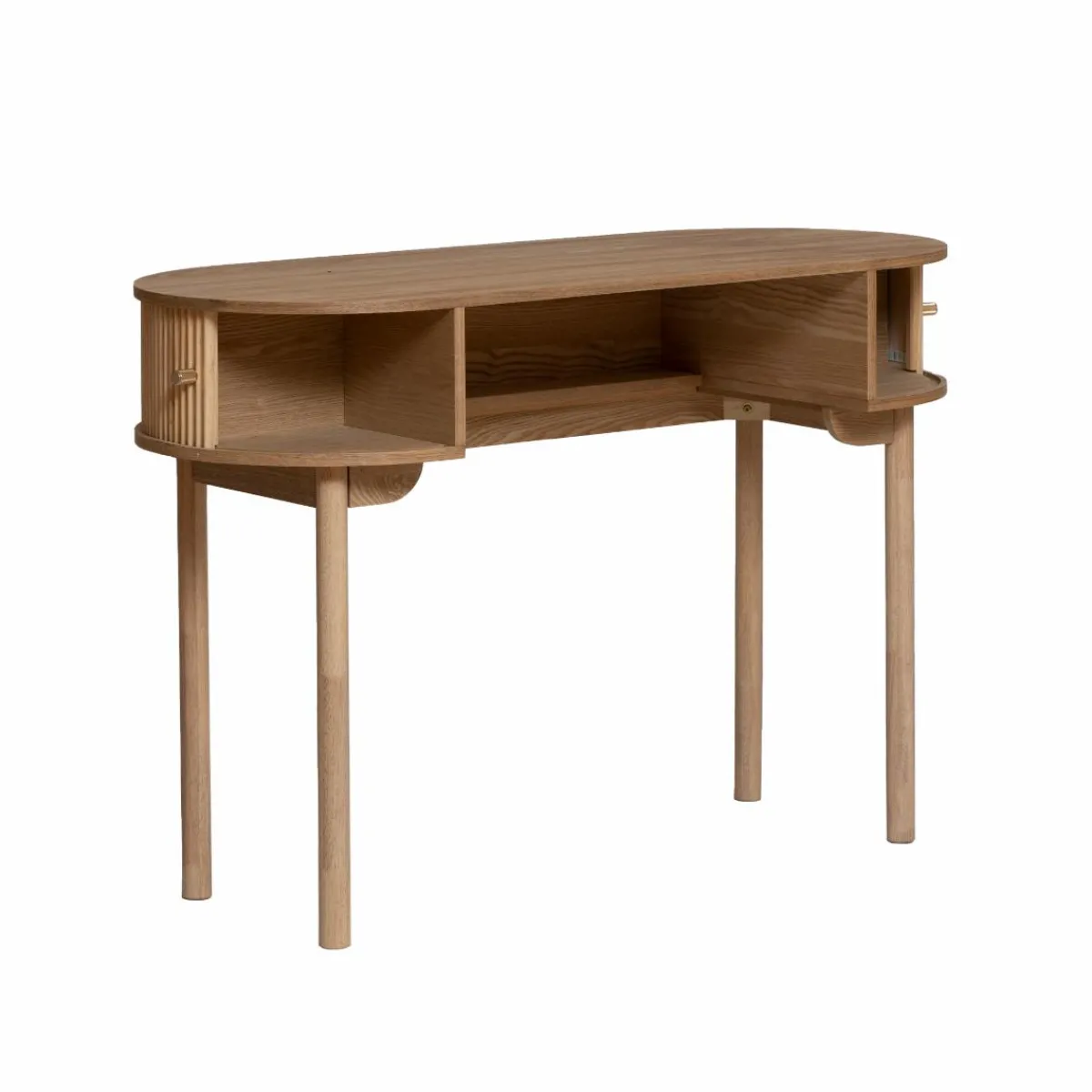 Made in Meubles Bureau en bois pin clair Colin