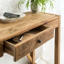 Made in Meubles Bureau en bois recyclé Blaise