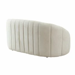 Made in Meubles Canapé en tissu écru Axel