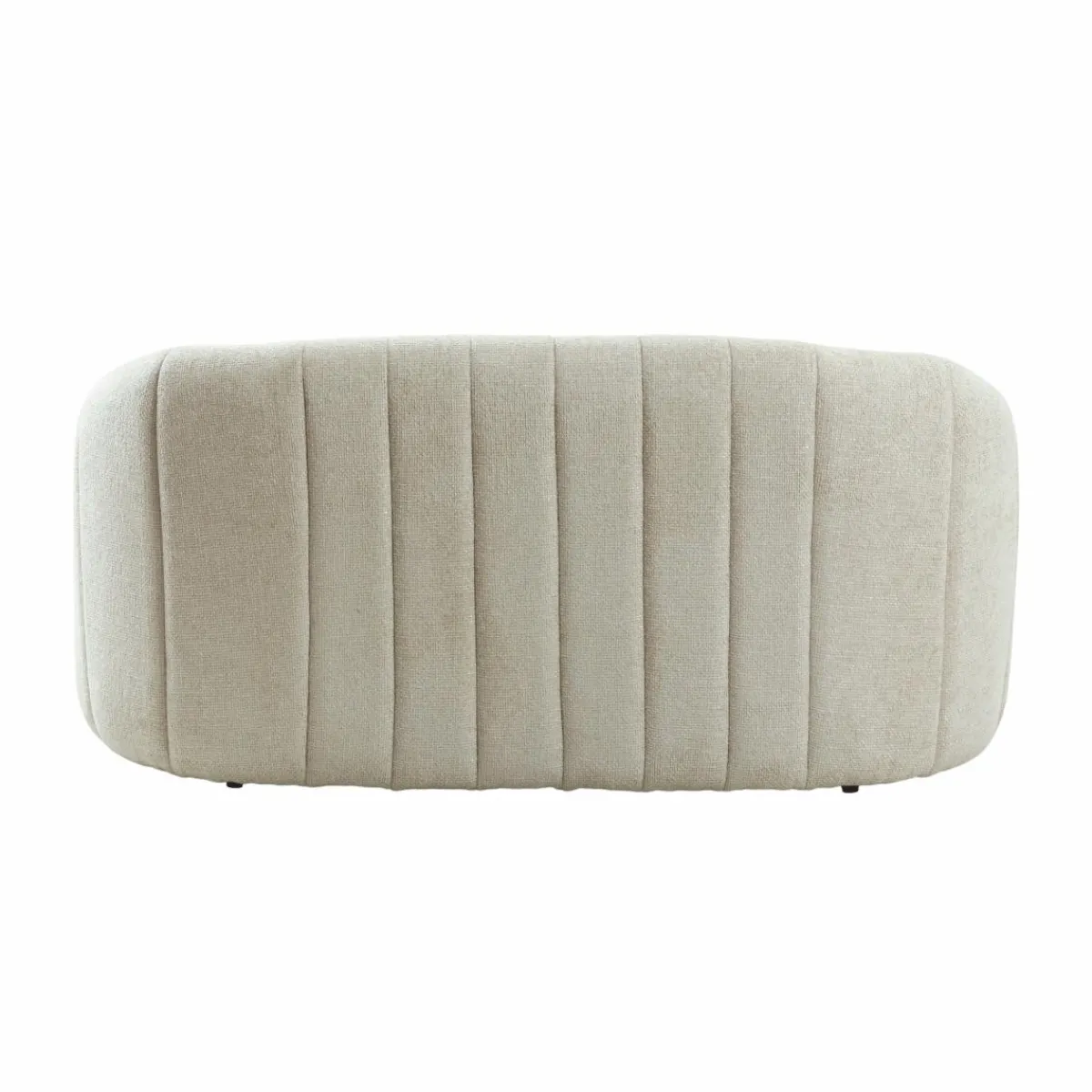 Made in Meubles Canapé en tissu écru Axel