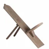 Made in Meubles Chaise allongée en bois de manguier Jordana