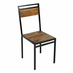 Made in Meubles Chaise en bois d'acacia Havana (lot de 2)