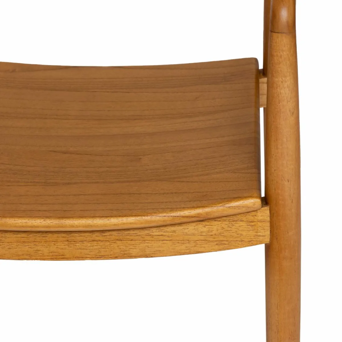 Made in Meubles Chaise en bois de teck June (lot de 2)