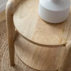 Made in Meubles Chevet en bois de manguier Allye