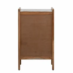 Made in Meubles Chiffonnier en marbre et bois d'acacia Calix