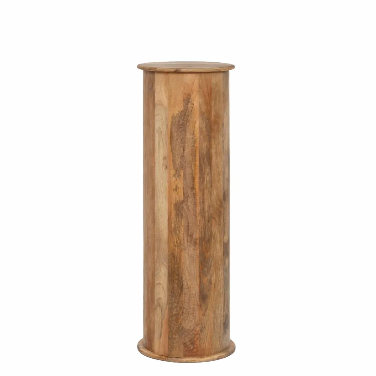 Made in Meubles Chiffonnier rond en bois de manguier Maëva