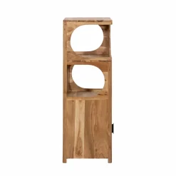 Made in Meubles Colonne 1 étagère en bois d'acacia Emyr