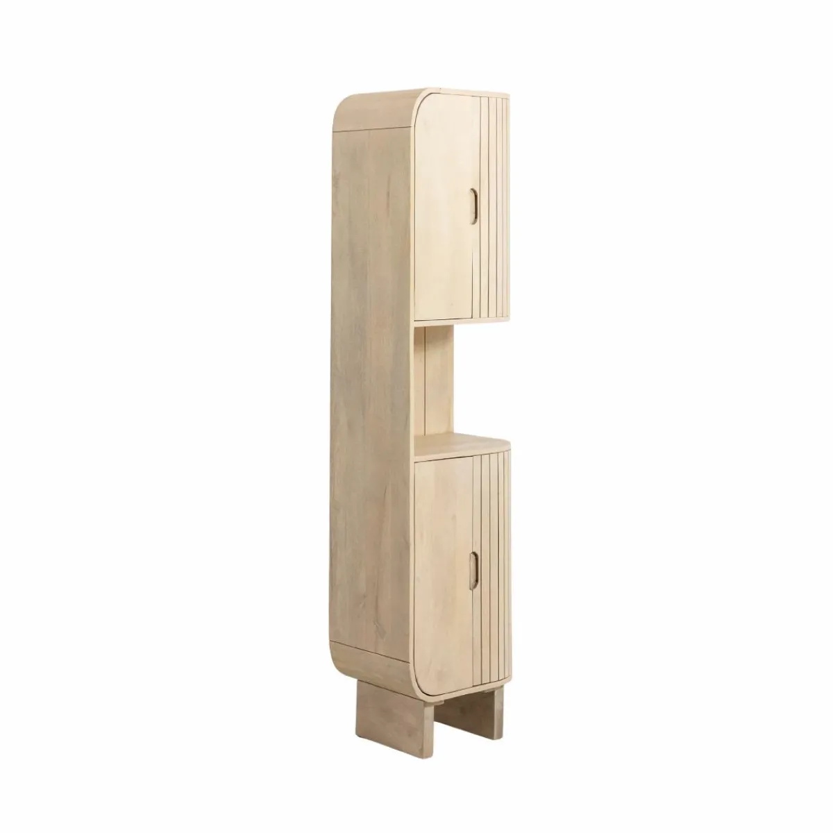 Made in Meubles Colonne en bois de manguier Yoni