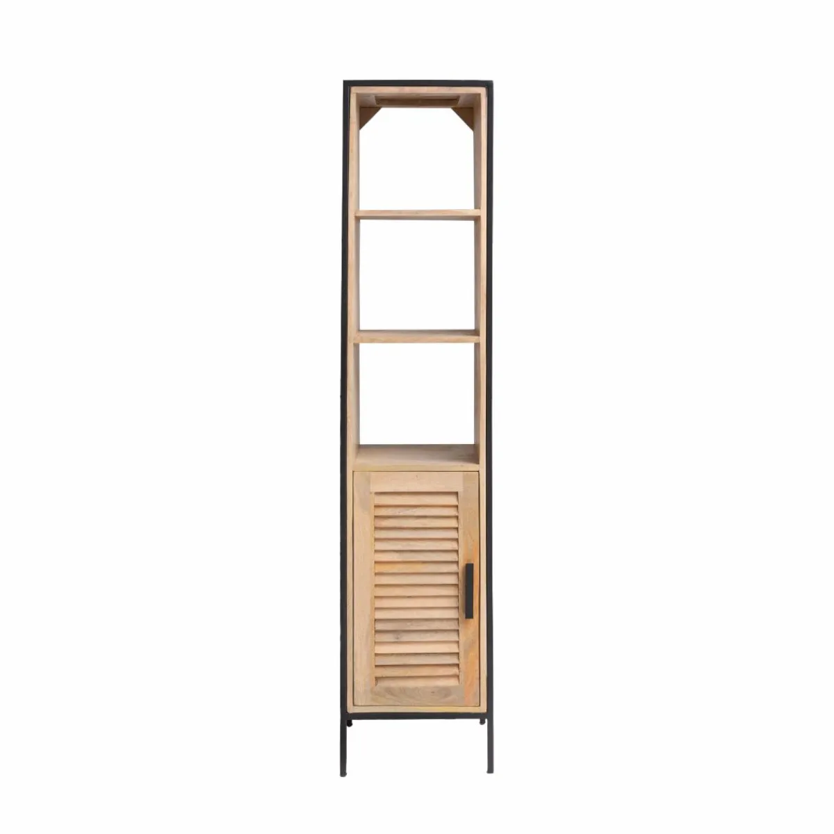 Made in Meubles Colonne en bois de manguier Coralie