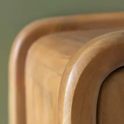 Made in Meubles Colonne en bois de manguier Féodor