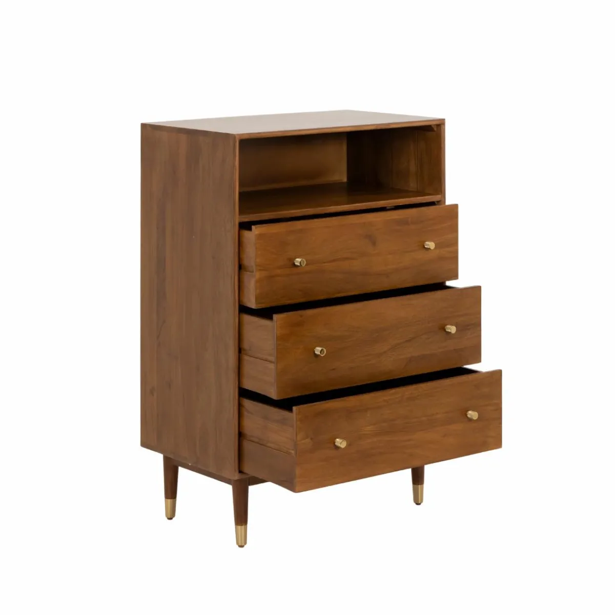 Made in Meubles Commode en bois d'acacia Emiel