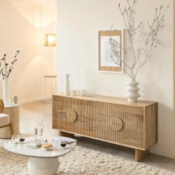 Made in Meubles Commode en bois de manguier Ewan
