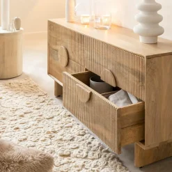 Made in Meubles Commode en bois de manguier Ewan