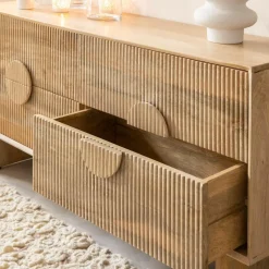 Made in Meubles Commode en bois de manguier Ewan