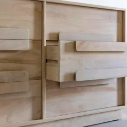 Made in Meubles Commode en bois de manguier Lioris