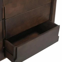 Made in Meubles Commode en bois de manguier foncé Liriel