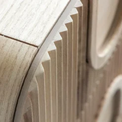 Made in Meubles Commode en bois de paulownia Nilo