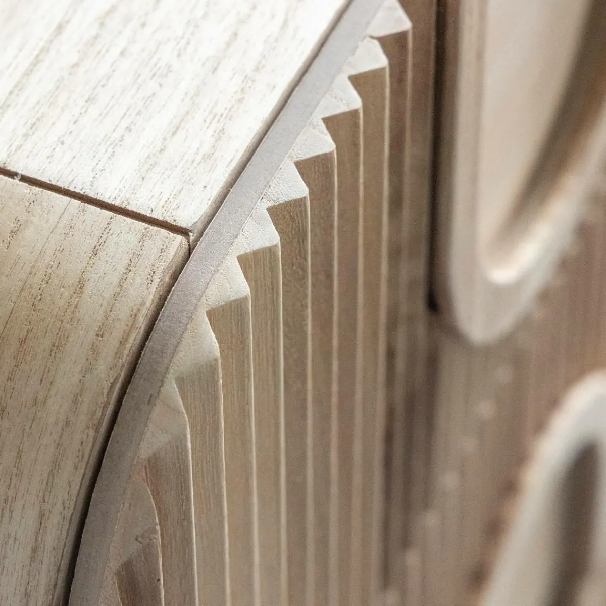 Made in Meubles Commode en bois de paulownia Nilo