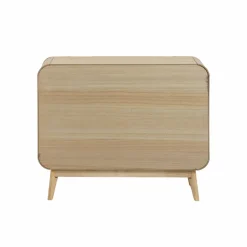 Made in Meubles Commode en bois de paulownia Nilo