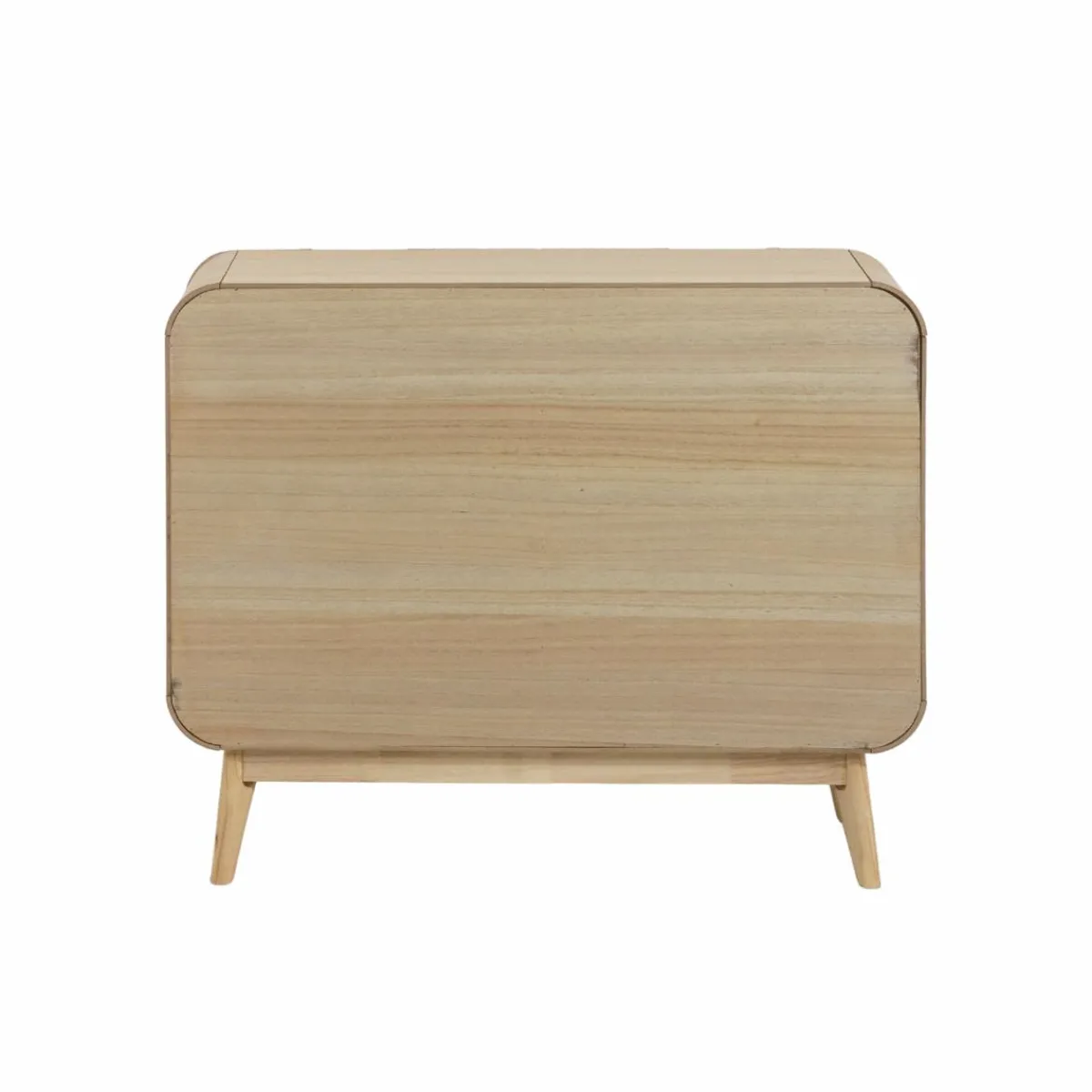 Made in Meubles Commode en bois de paulownia Nilo