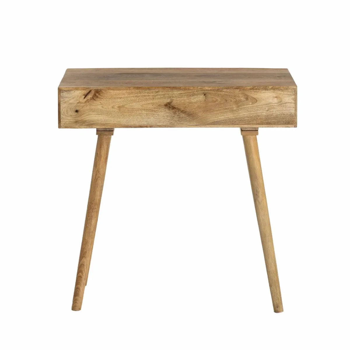 Made in Meubles Console avec rangement en bois de manguier Maëva