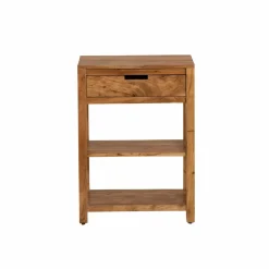 Made in Meubles Console avec tiroir en bois d'acacia Orane