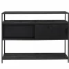 Made in Meubles Console en bois de manguier Lilian