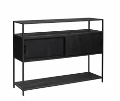 Made in Meubles Console en bois de manguier Lilian