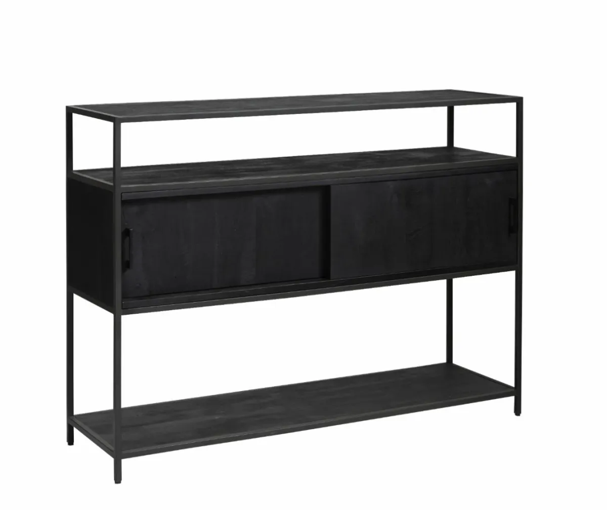 Made in Meubles Console en bois de manguier Lilian