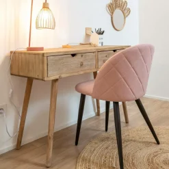 Made in Meubles Console en bois de sapin Natural