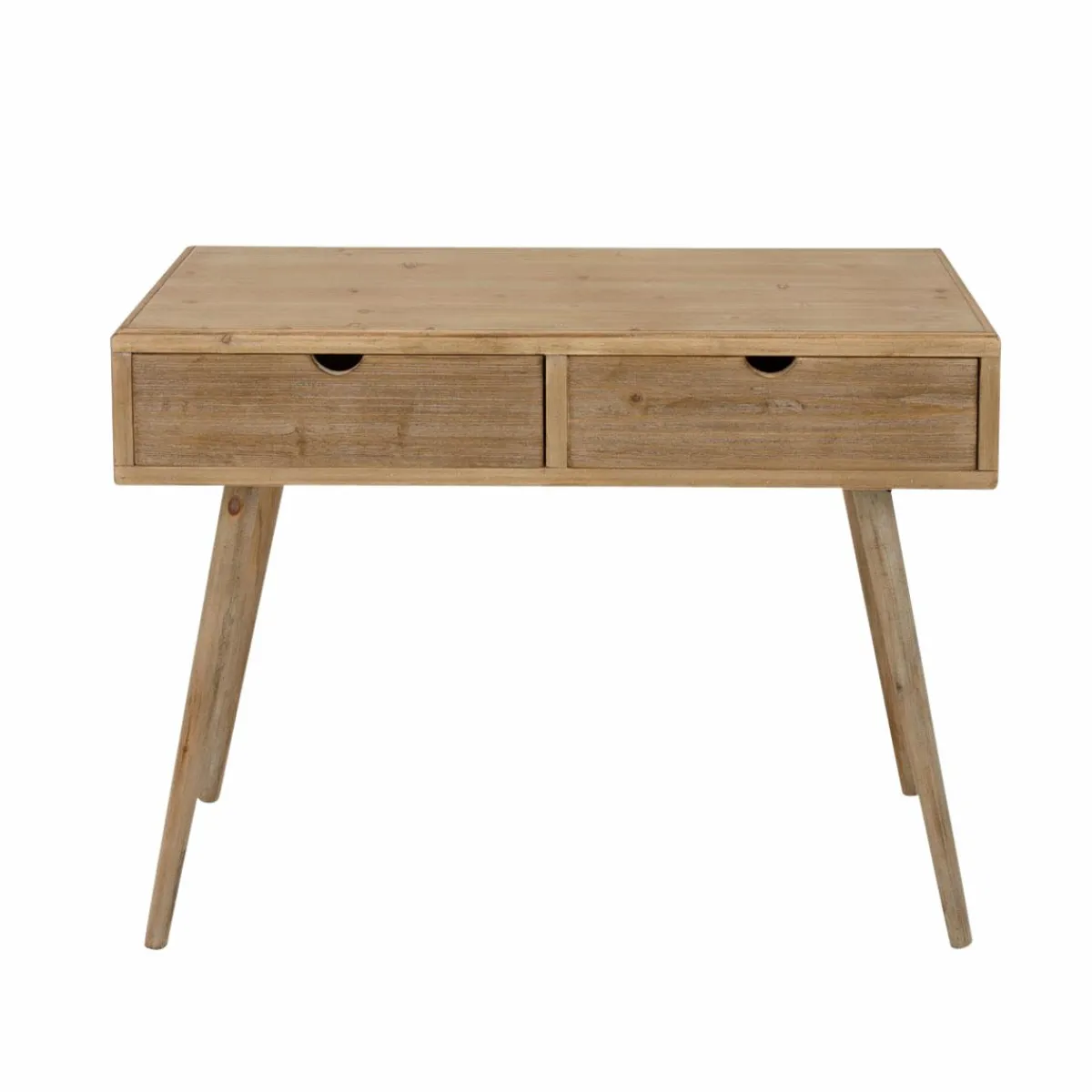 Made in Meubles Console en bois de sapin Natural