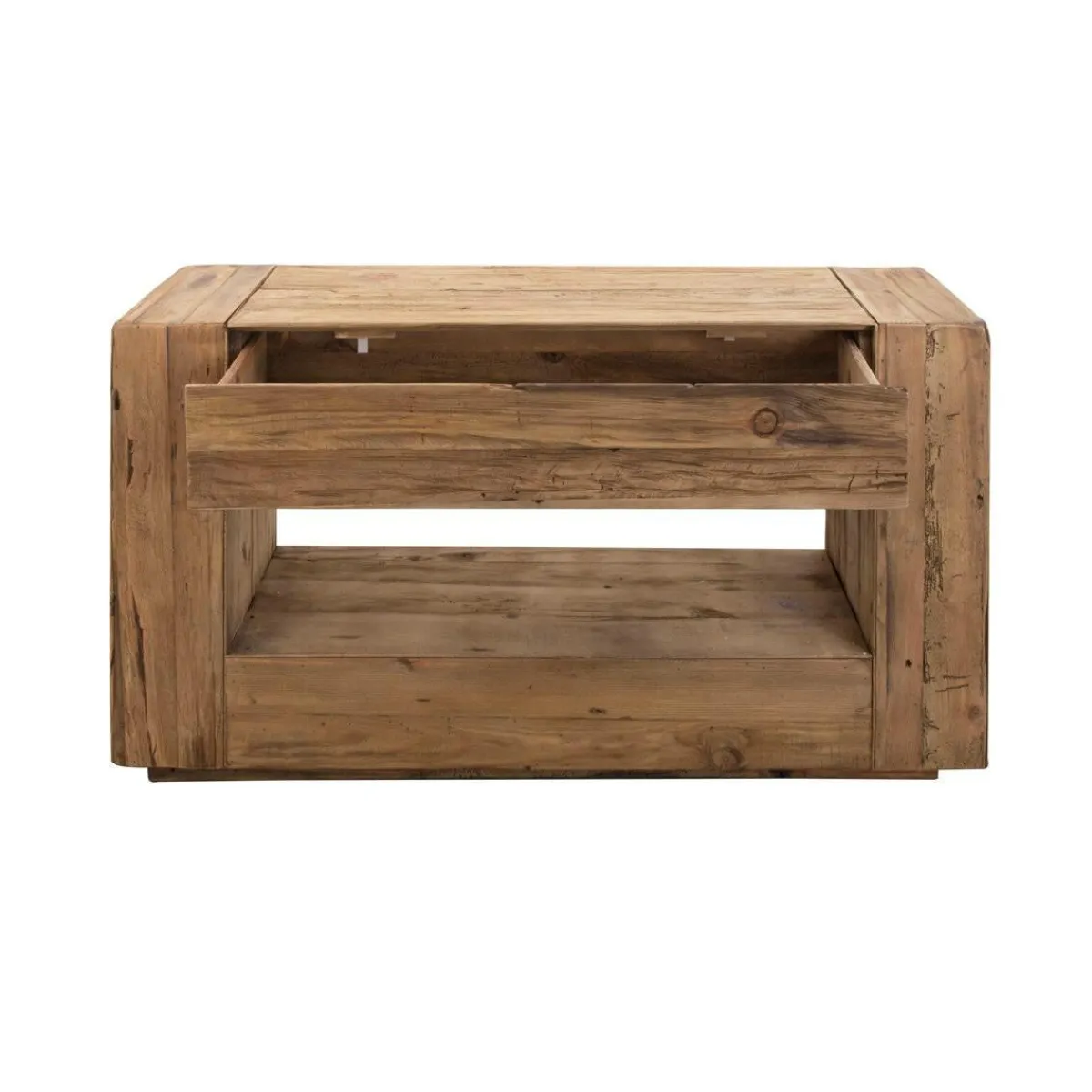 Made in Meubles Console en bois recyclé Blaise