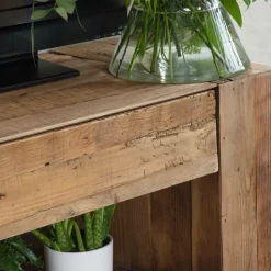 Made in Meubles Console en bois recyclé Blaise