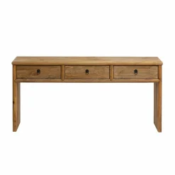 Made in Meubles Console en pin recyclé Blaise