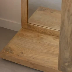 Made in Meubles Dressing avec miroir en bois de manguier Juliet