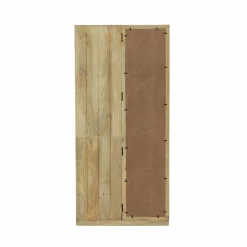 Made in Meubles Dressing avec miroir en bois de manguier Juliet