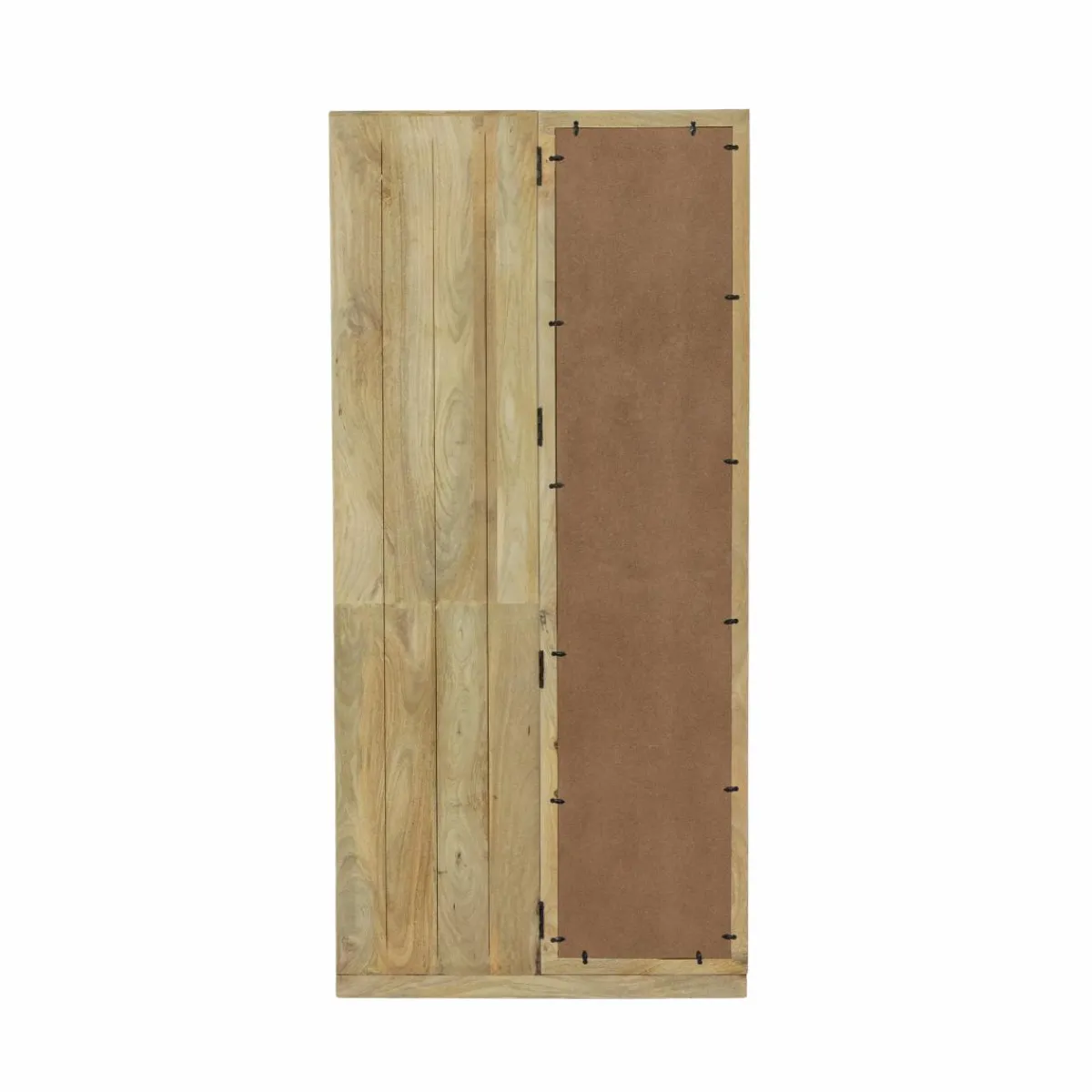 Made in Meubles Dressing avec miroir en bois de manguier Juliet