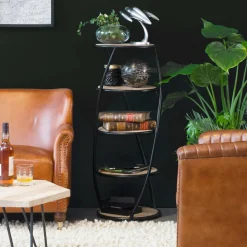 Made in Meubles Etagère en bois de manguier Mykonos
